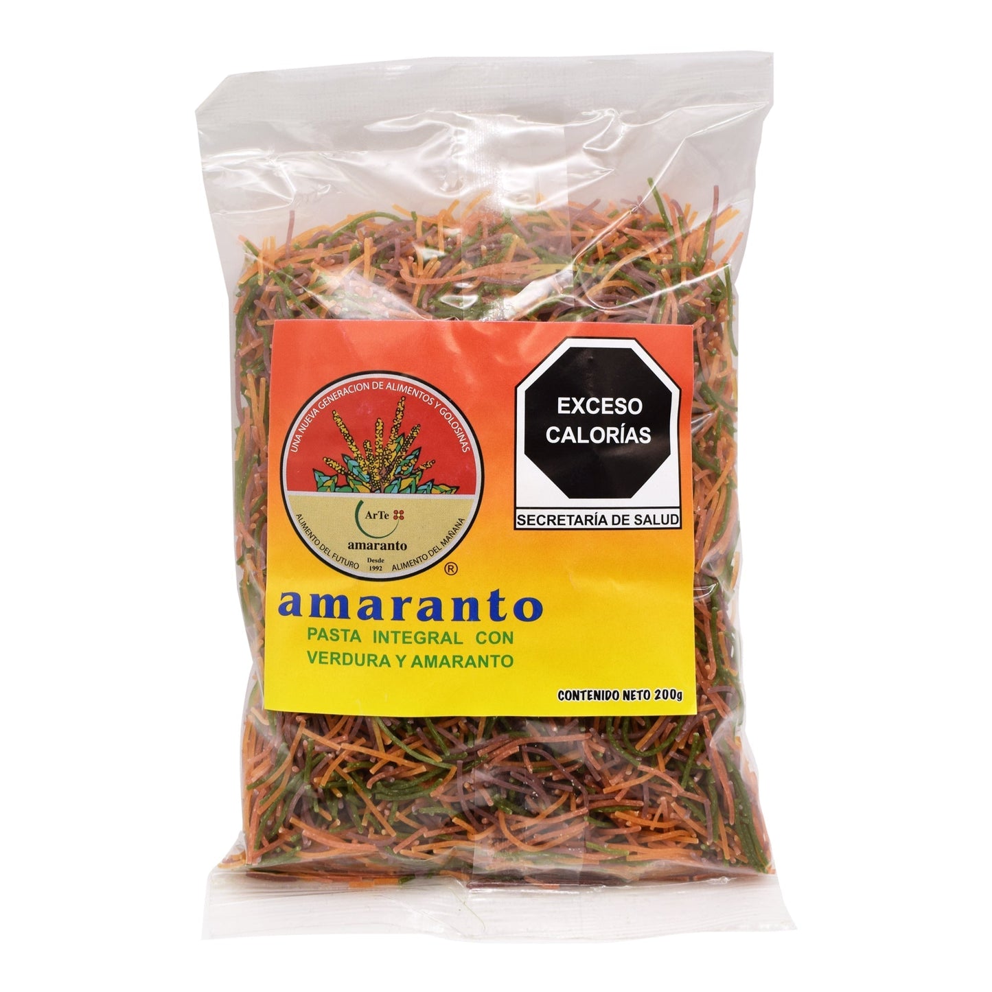 Pasta Integral Amaranto Fideo 200 G (ARTE AMARANTO)