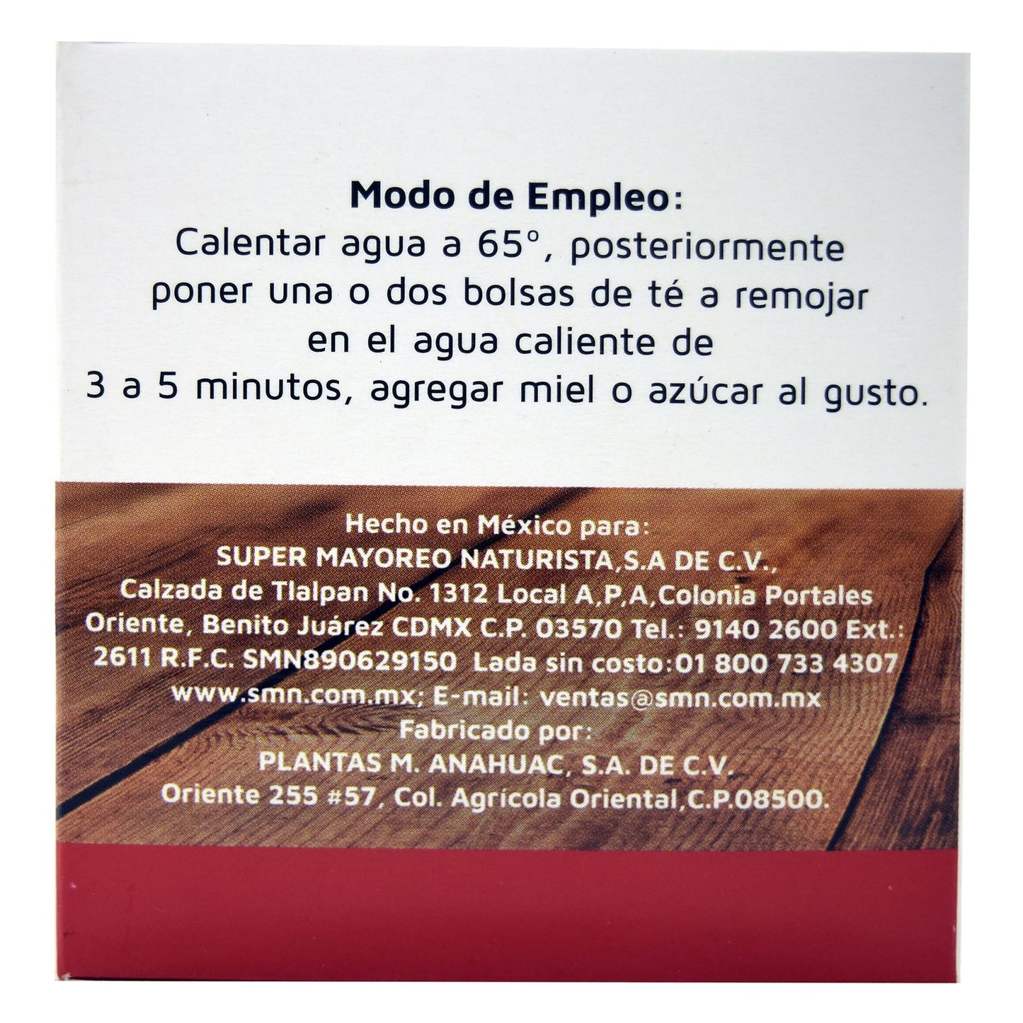 Te Frutos Rojos 36 Sobres (VIDANAT/INFUSIONES)