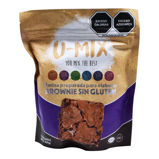 Pre Mezcla Para Brownie 500 G (U-MIX)