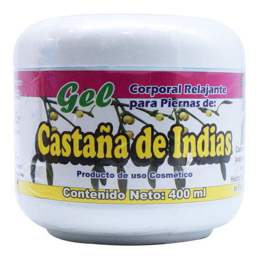 Gel De Castaí±o De Indias 400 Mililitros (NATURA MUNDO BRAJIM)