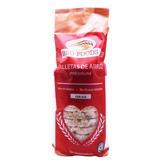Galleta De Arroz Ajo 72 G (BSD FOODS)