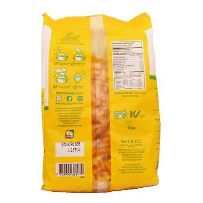 Pasta De Maiz Fusilli 250 G (EL DORADO)