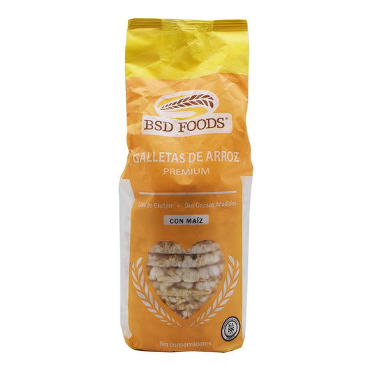 Galleta De Arroz Y Maiz 72 G (BSD FOODS)