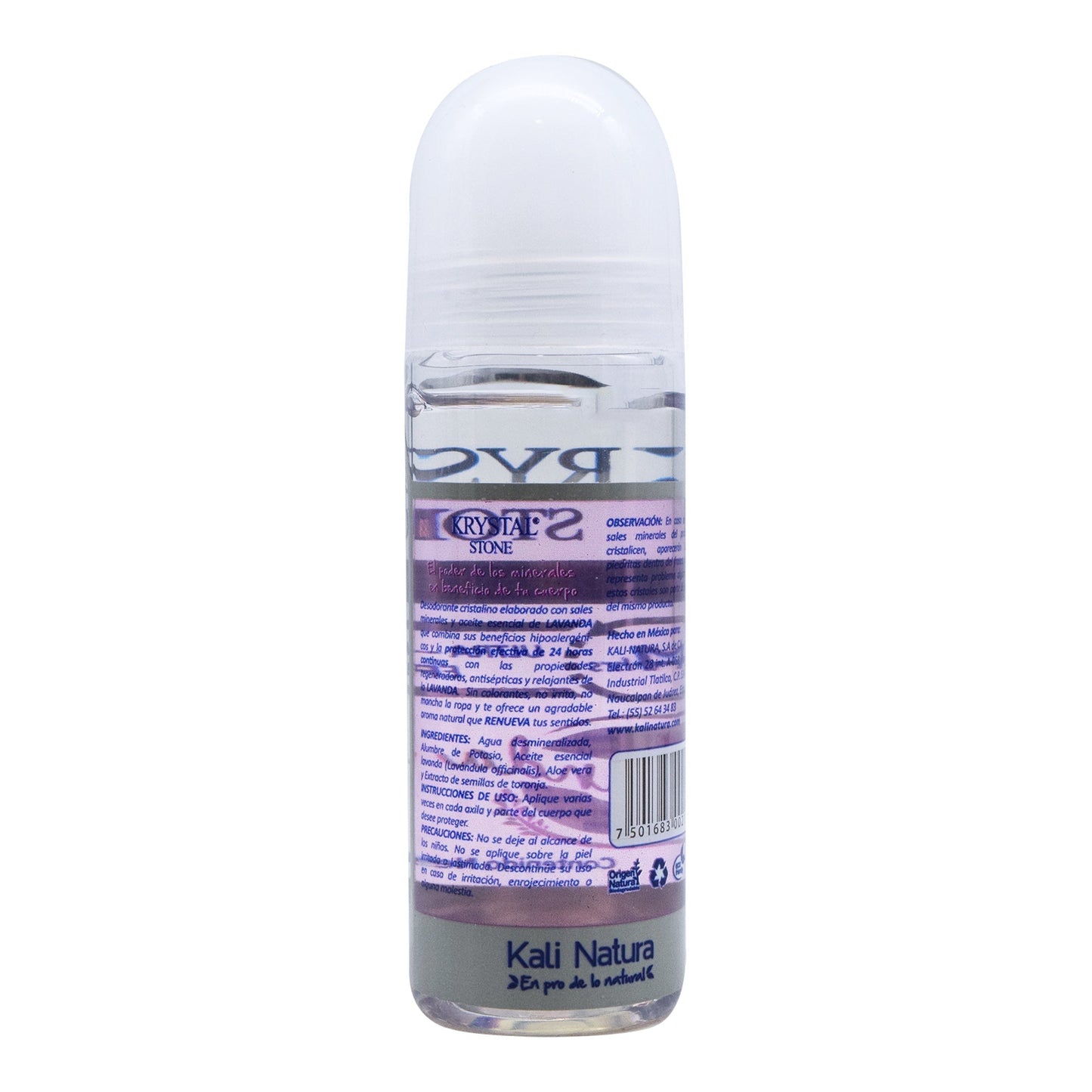 Desodorante Roll On Lavanda  90 Mililitros (KRYSTAL STONE)