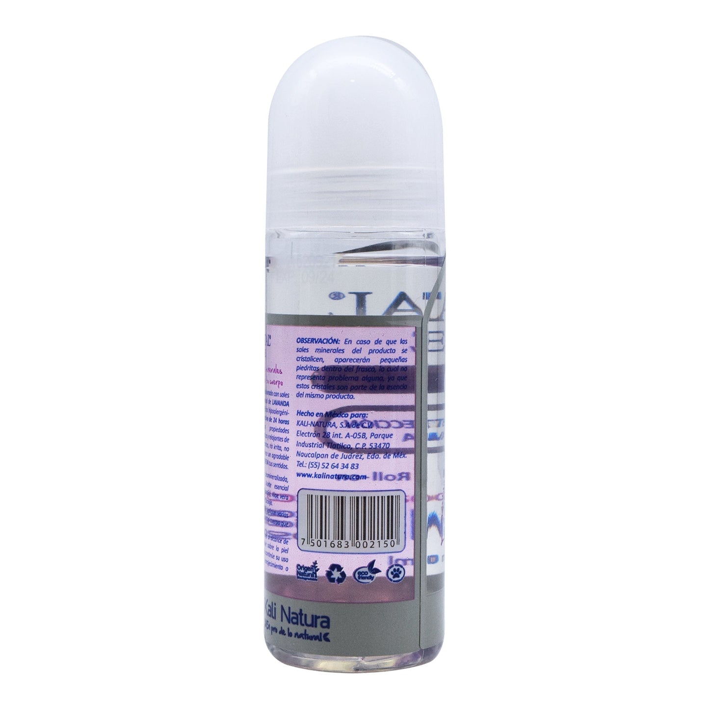 Desodorante Roll On Lavanda  90 Mililitros (KRYSTAL STONE)