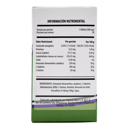 Pre H De 75 Miligramos 30 Grageas (NATURAL JAHVS)