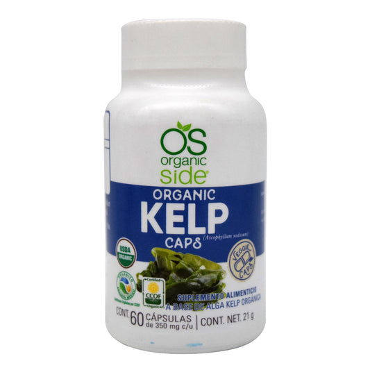 Alga Kelp 60 Cápsulas (ORGANIC SIDE)