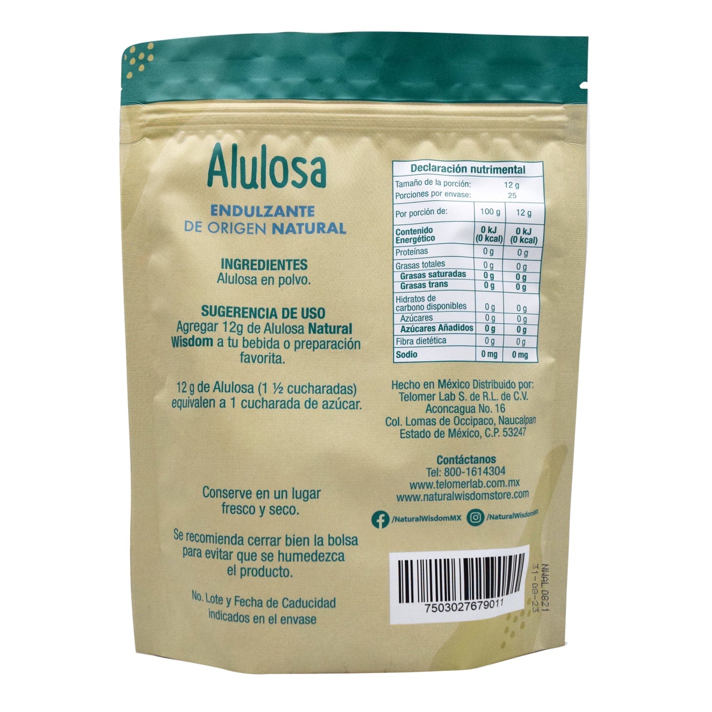 Alulosa 300 G (NATURAL WISDOM)