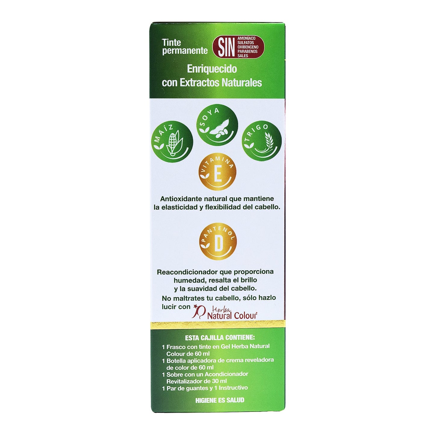 Tinte Castaño Claro Caoba 150 Mililitros (NATURAL COLOUR)