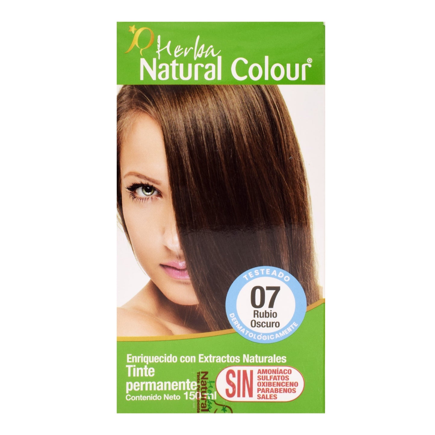 Tinte Rubio Oscuro 150 Mililitros (NATURAL COLOUR)