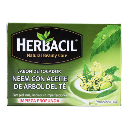 Jabon De Neem Antibacterial 100 G (HERBACIL)