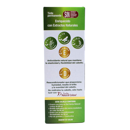 Tinte Castaño Cobrizo 150 Mililitros (NATURAL COLOUR)