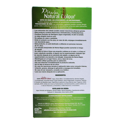 Tinte Castaño Cobrizo 150 Mililitros (NATURAL COLOUR)
