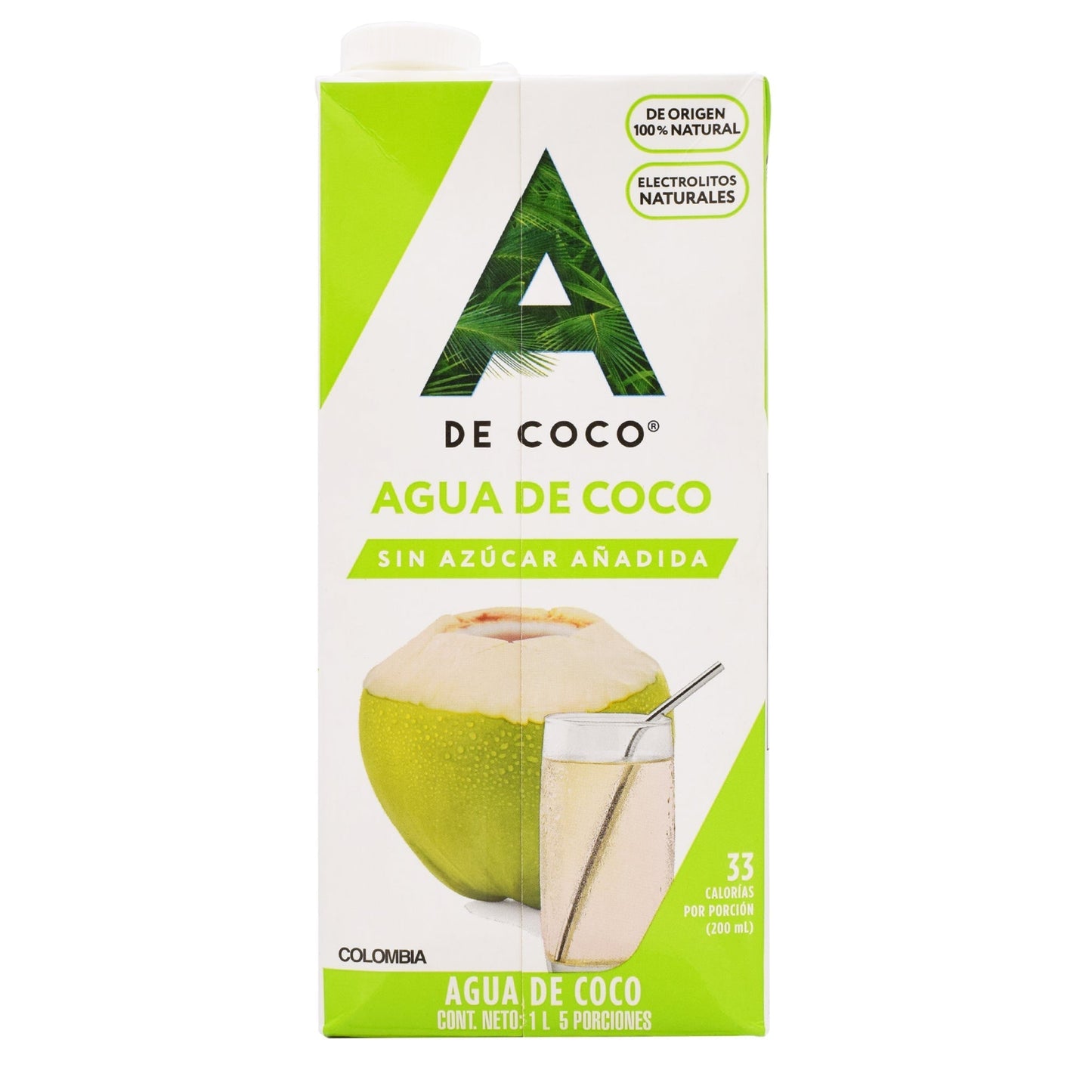 Agua De Coco 1 L (ACAPULCOCO)