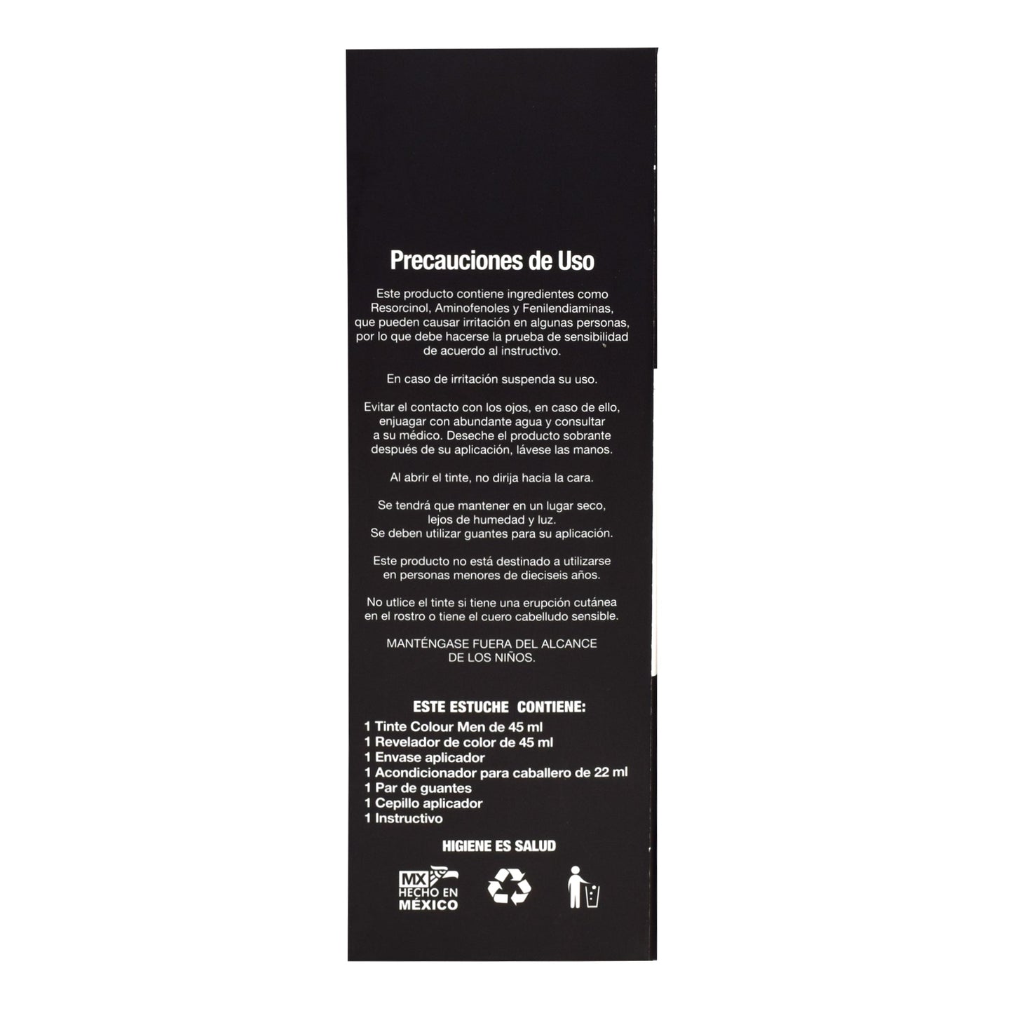 Tinte Colour Men Castaño Oscuro 110 Mililitros (COLOUR MEN)