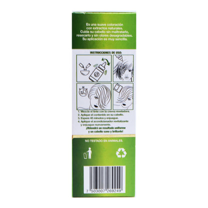 Tinte Chocolate 150 Mililitros (NATURAL COLOUR)