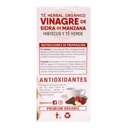 Te Vinagre Sidra De Manzana 20 Sob (ORGANIC SIDE)