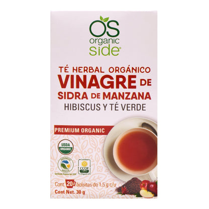 Te Vinagre Sidra De Manzana 20 Sob (ORGANIC SIDE)