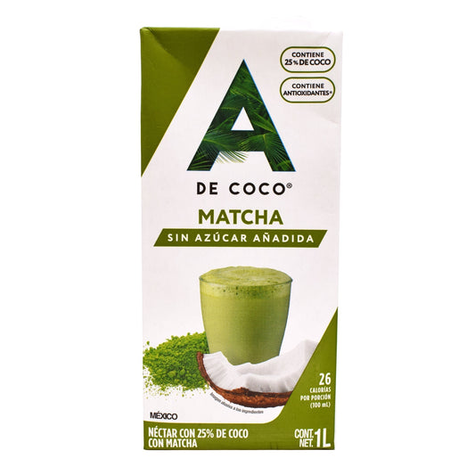 Bebida Coco Matcha 1 L (A DE COCO)