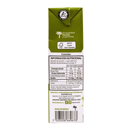 Bebida Coco Matcha 1 L (A DE COCO)