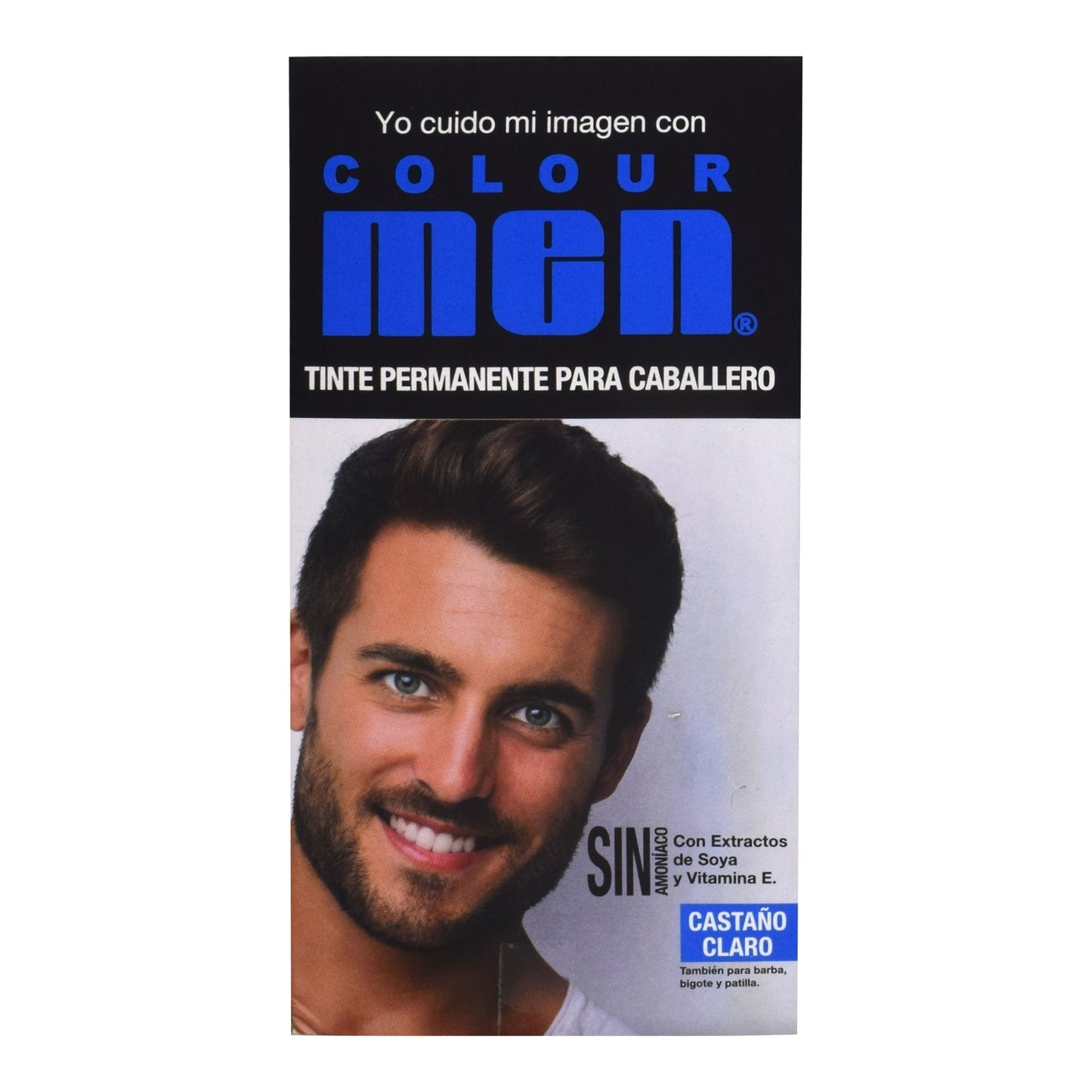 Tinte Caballero Castaño Claro 45 Mililitros (COLOUR MEN)