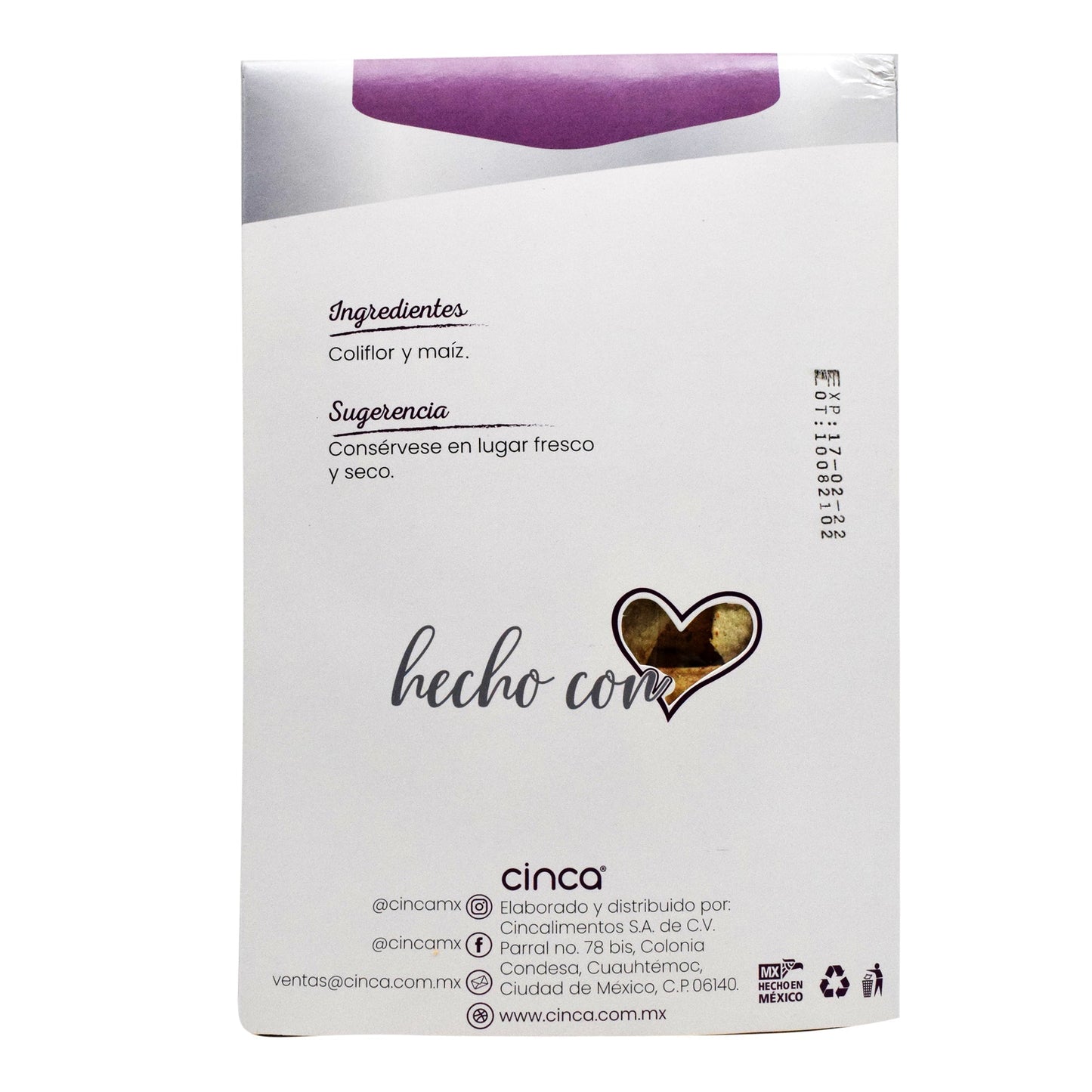 Totopos De Coliflor 200 G (CINCA)