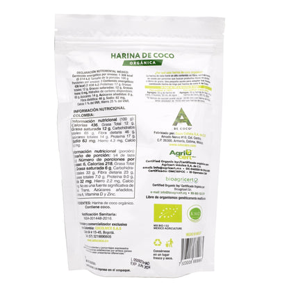Harina De Coco Organica 300 G (A DE COCO)