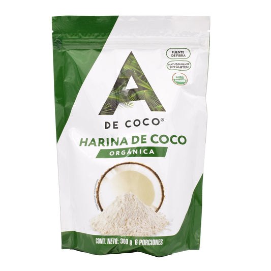 Harina De Coco Organica 300 G (A DE COCO)