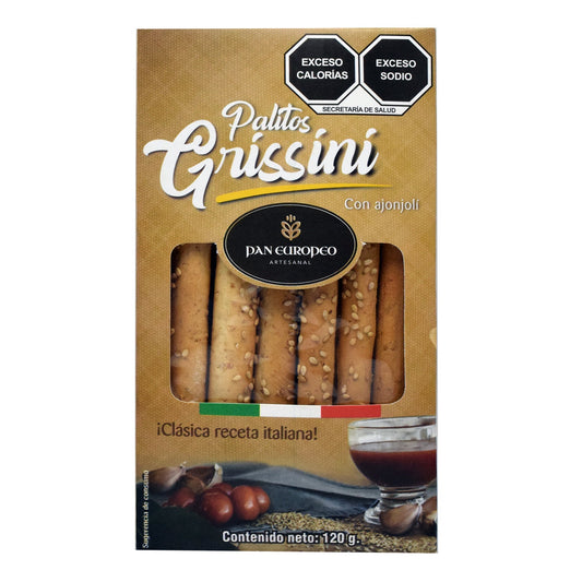 Palitos Con Ajonjoli 120 G (PAN EUROPEO)