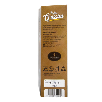 Palitos Con Ajonjoli 120 G (PAN EUROPEO)