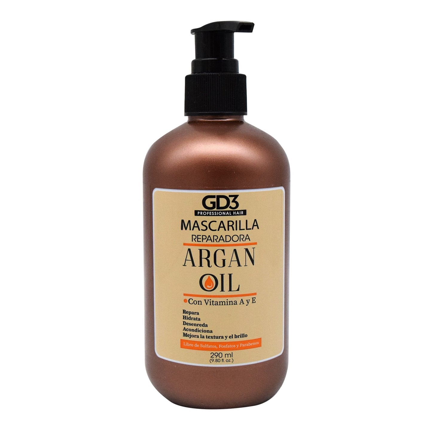 Mascarilla Capilar Aceite De Argan 290 Mililitros (GD3)