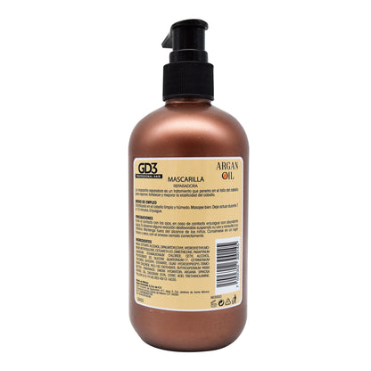 Mascarilla Capilar Aceite De Argan 290 Mililitros (GD3)