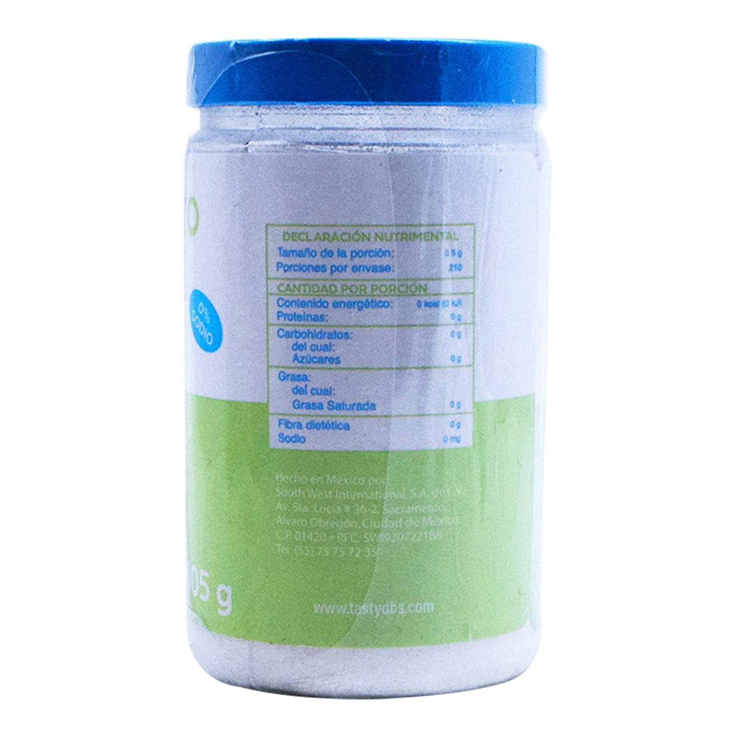 Sustituto De Sal Sin Sodio 105 G (TASTY dí­­aBETICS)