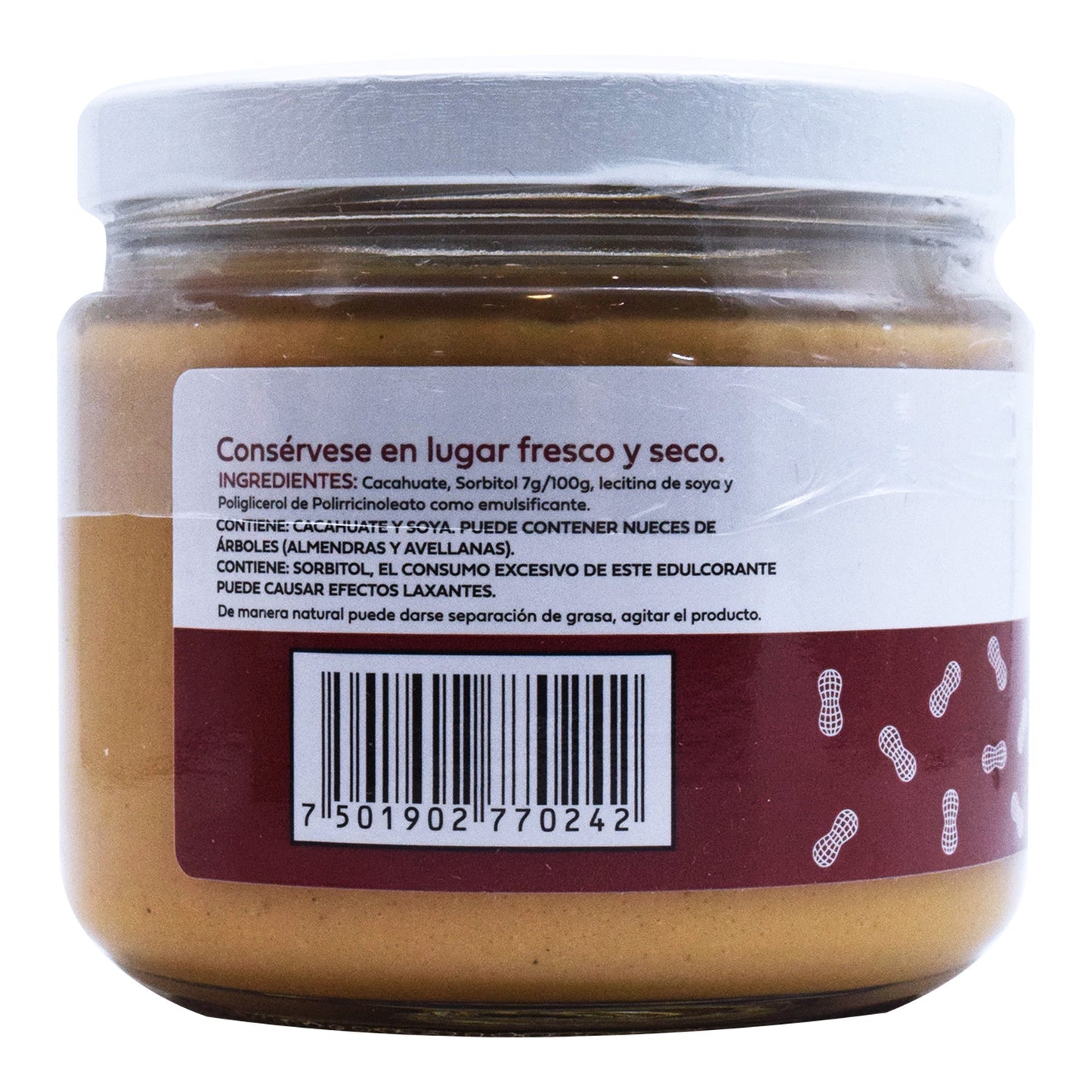 Crema De Cacahuate 310 G (TASTY dí­­aBETICS)