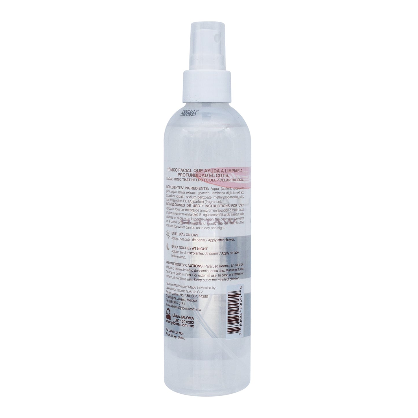 Agua De Arroz 250 Mililitros (JALOMA)
