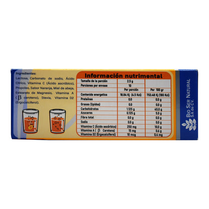 Vitamina C Efervescente 10 Tabletas (PROGYL30)
