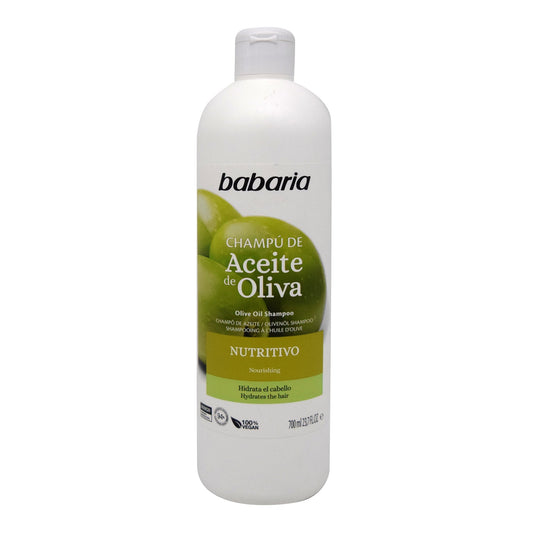 Shampoo De Aceite De Oliva 700 Mililitros (BABARIA)