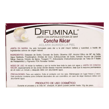 Jabon Esponja De Concha Nacar 100 G (DIFUMINAL)