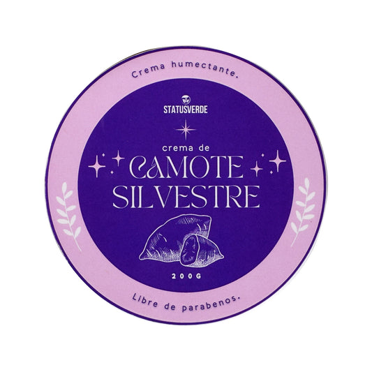 Crema De Camote Silvestre 200 G (STATUS VERDE)