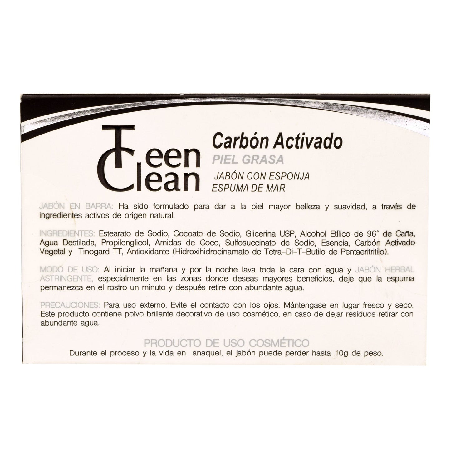 Jabon Esponja De Carbon Activado 100 G (DIFUMINAL)