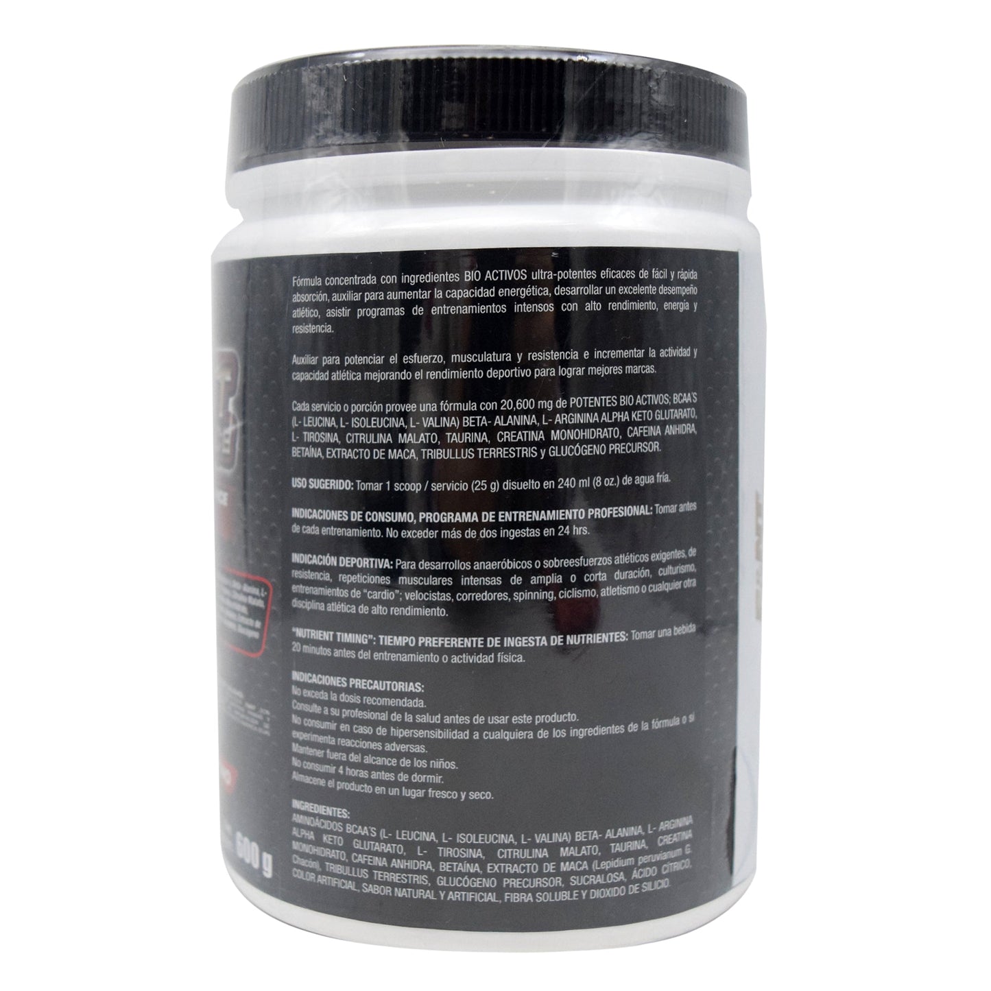 Pre Workout Mango Durazno 600 G (F&NT)