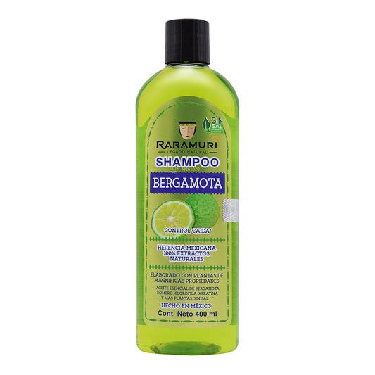 Shampoo Bergamota 400 Mililitros (RARAMURI)