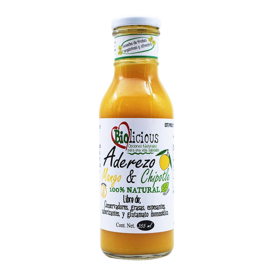 Aderezo Agridulce Sab Mango 355 Mililitros (BIOLICIOUS)
