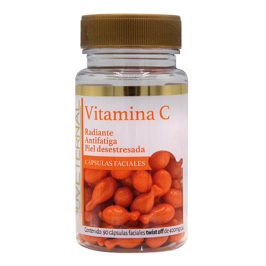 Vitamina C Facial 90 Cápsulas (LC JUVETERNAL)