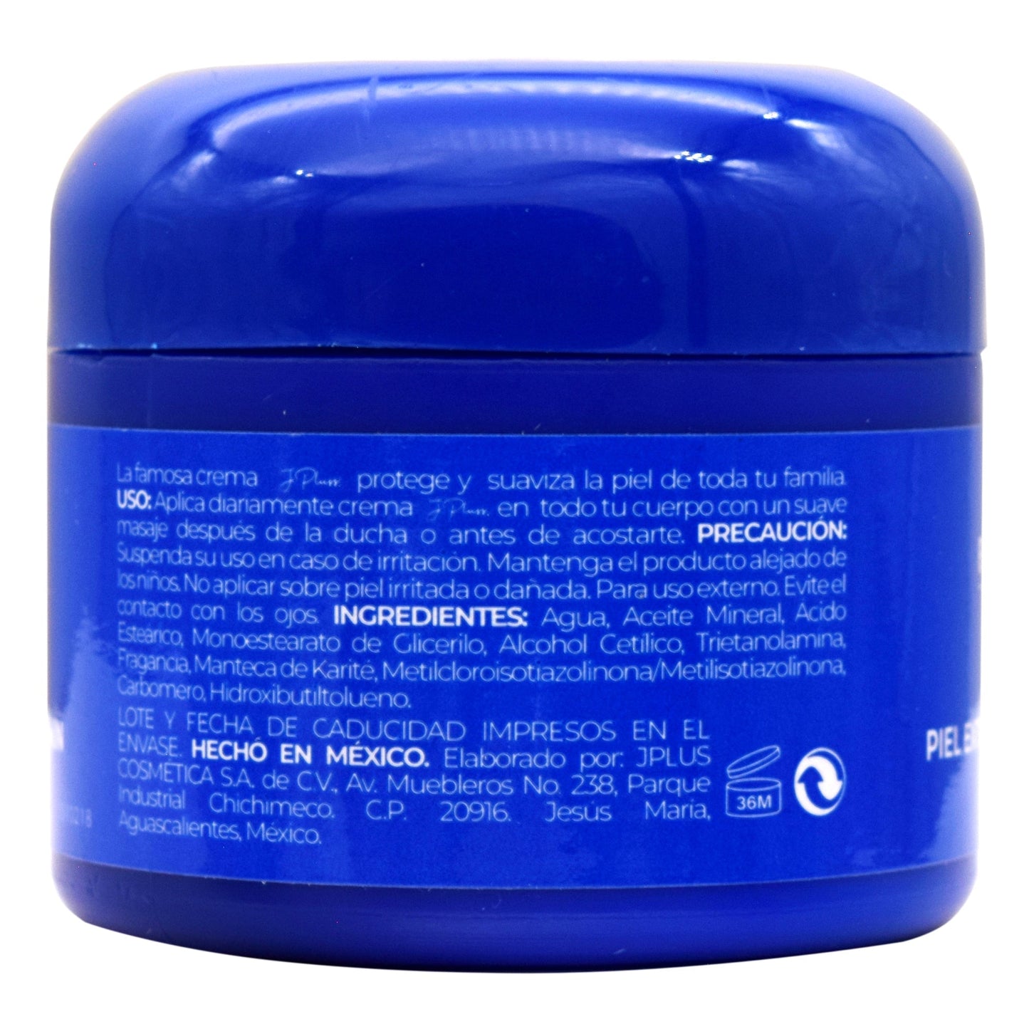 Crema Corporal Piel Extra Seca 90 G (JPLUSS)