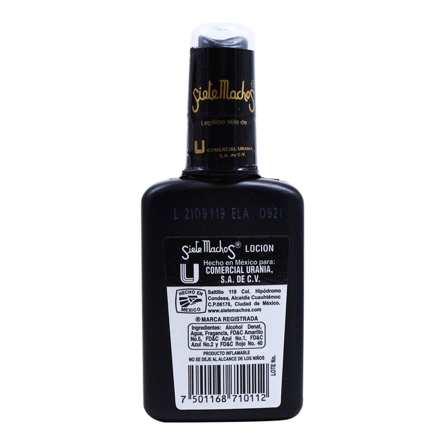 Locion Siete Machos 50 Mililitros (SIETE MACHOS)