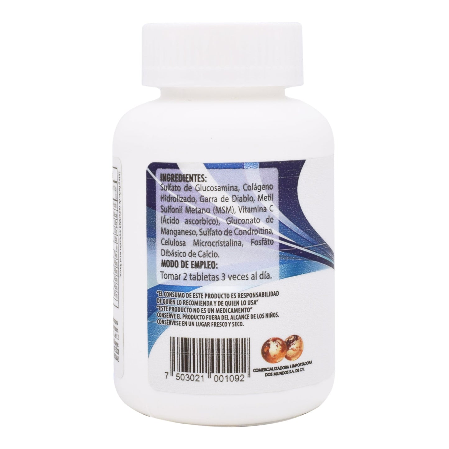 Glucosamina Msm Garra Diablo 860 Miligramos 150Tabletas (DOS MUNDOS)