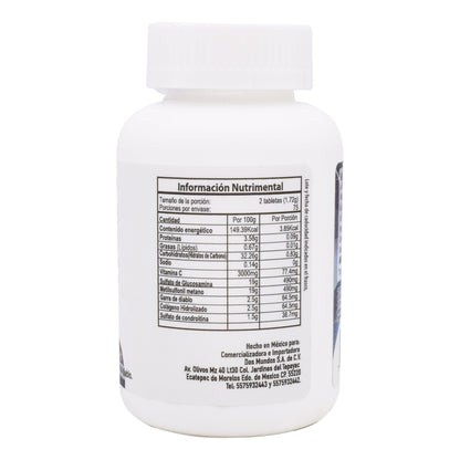Glucosamina Msm Garra Diablo 860 Miligramos 150Tabletas (DOS MUNDOS)