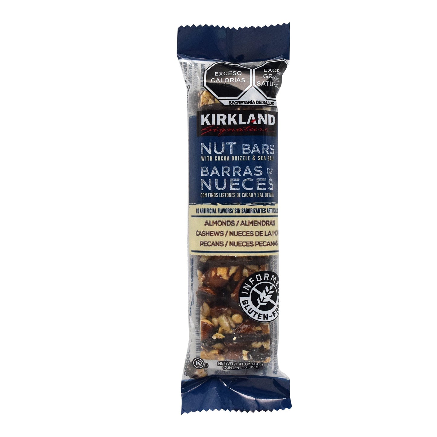 Barra De Nueces 40 G (Caja 24) (KIRKLAND)