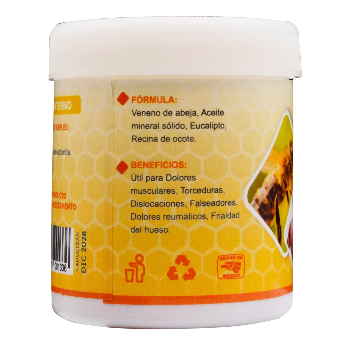 Unguento De Abeja 125 G (FLOR DE LOTO)